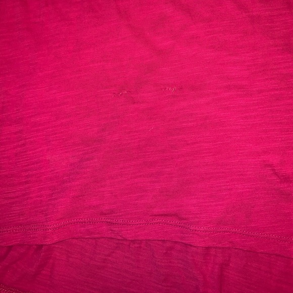 Michael Kors V-neck short sleeve top pink XL 💓 - Picture 5 of 8
